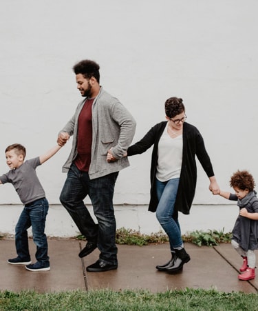 Happy Insured Family